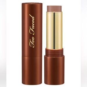NIB Too Faced Melting Bronzing & Sculpting Stick - Chocolate Soufflé Shade